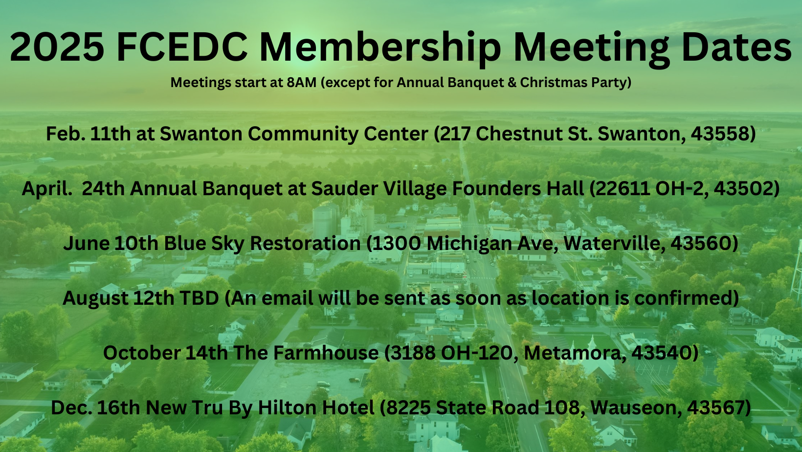 FCEDC Member Meeting